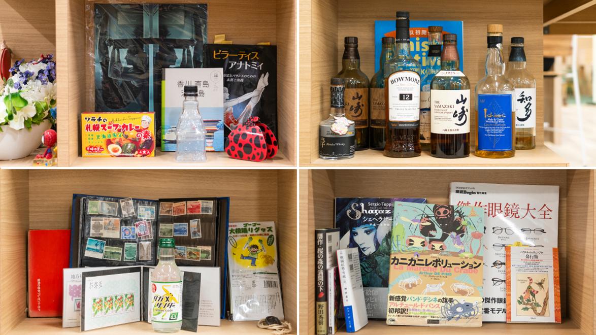メンバーの個性が集まる柱